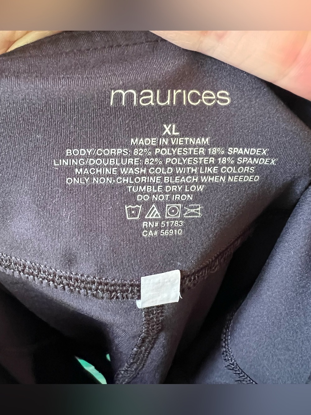 Maurices Black Circle Skater Skirt - Picture 4 of 4